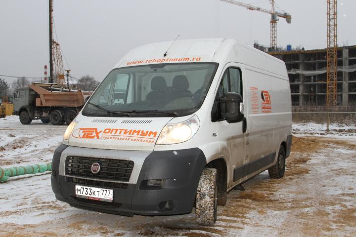 Компания Техоптимум-земляные работы.
Технический автомобиль FIAT Ducato компании Техоптимум.