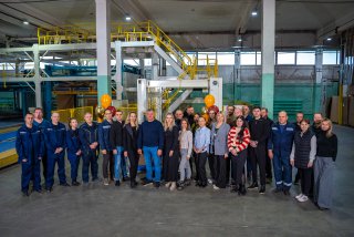 «Норд-Пак» ввёл в эксплуатацию первый в России автоматический фанфолд укладчик для Z-картона